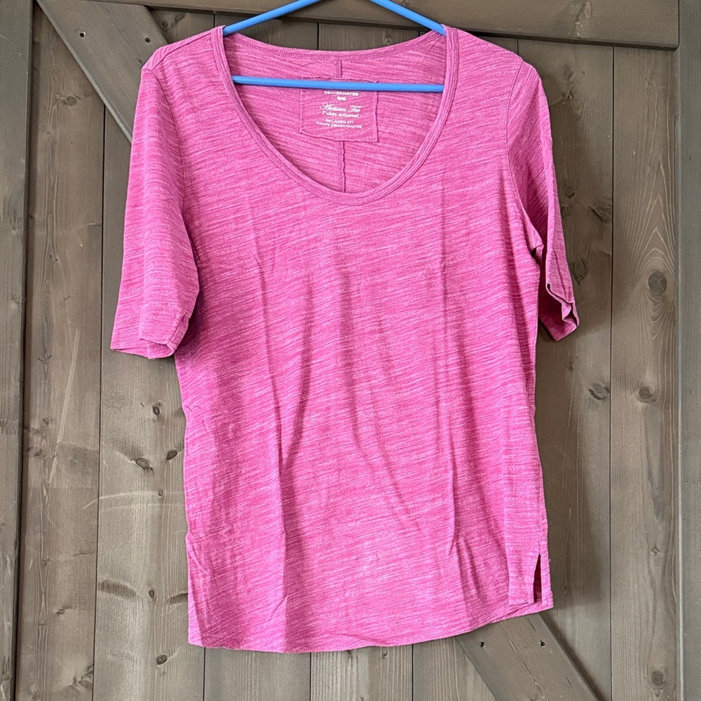 Denver Hayes Short Sleeve Pink Tee